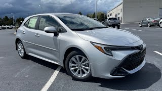 2024 Toyota Corolla Hatchback SE POV Test Drive amp Review NBCRMAGCOM [upl. by Annayehc]