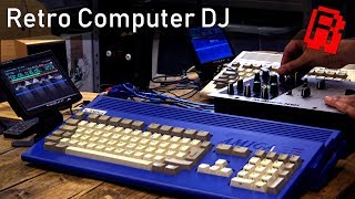 Commodore Amiga DJ Setup  quotRave in the Cavequot  Show amp Tell Part 1 of 2 [upl. by Aener185]