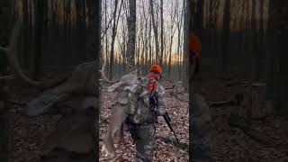 Packing out a BIG WOODS mountain buck [upl. by Nomit184]