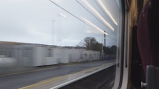 Passing Alnmouth on an LNER Azuma 141123 [upl. by Stenger]