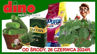 🦕 𝐃𝐈𝐍𝐎 🦖 Gazetka Promocyjna od Środy 26062024  Najbliżej Ciebie [upl. by Adnic]