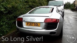 My Supercar Vlog Bye Bye Silver Audi R8 [upl. by Htennek697]