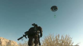 MGSV  Air DD delivery  yeah I went there [upl. by Akalam717]