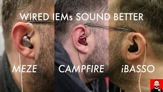 Wired IEMs sound BETTER than wireless [upl. by Nauqat]