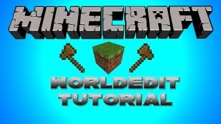 Minecraft WorldEdit Tutorial 1 Selection Commands and set [upl. by Talbert]