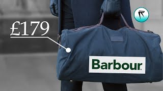 Barbour Wax Holdall Bag Review The Ultimate Gentlemans Weekend Bag [upl. by Ulises180]