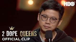 Talkin Trash About Safety w Sheng Wang  2 Dope Queens  HBO [upl. by Hulton]