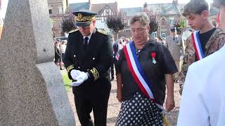 Somme  la célébration des 80 ans de la Libération de Montdidier en images [upl. by Leissam333]