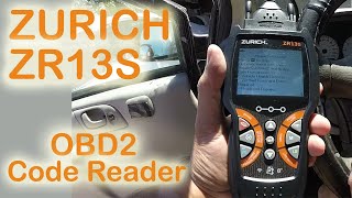 ZURICH OBD2 Model ZR13S [upl. by Klecka351]