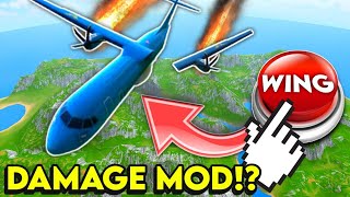 TFS NEW DAMAGE PANEL MOD 😱  Turboprop Flight Simulator [upl. by Celin64]