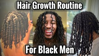 The Perfect Hair Care Routine for Growth for Black Men [upl. by Leciram]