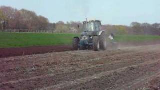 Ford 7810 III beim pflügen im Frühjahr 2008 [upl. by Aizirk637]