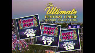 The Ultimate 2022 Riot Fest Lineup Compilation OnSale [upl. by Karlie]