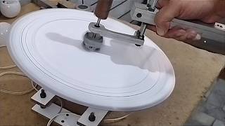 strong magnetic field levitates disk and aluminium disk spins on air easy [upl. by Anawot486]