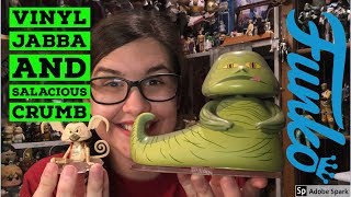 Funko VYNL Jabba The Hutt and Salacious Crumb Review [upl. by Eivla452]