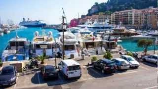 НиццаФранция  NiceFrance motion Timelapse 2012 [upl. by Tombaugh813]