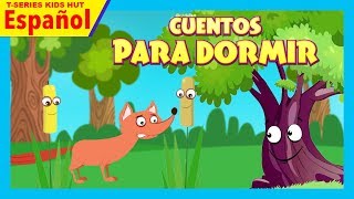 2 Cuentos  El Zorro y la Cigüeña  Cuentos infantiles para dormir en Español [upl. by Uno]