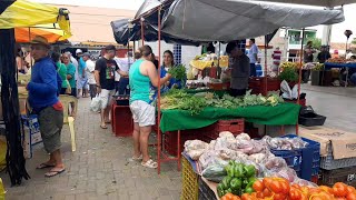 feira livre de Carnaubal Ceará em 16022024 [upl. by Eimilb]