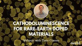 Observing rare earth doped materials with cathodoluminescence [upl. by Callean258]