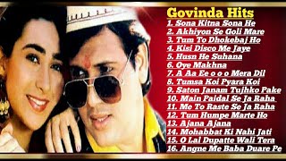 Govinda 💞 Karishma Kapoor90s Block Buster Romantic💖💘hit Songs Collection Govinda Hit Songs Mp3 [upl. by Hancock67]