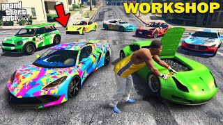 GTA 5 Franklin Participated amp Won In Biggest Modified Car Show GTA 5 mods [upl. by Bobbe233]