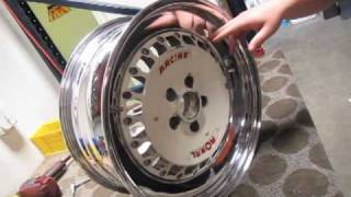 Rotiform Wheels Restoring Rebarreling amp Reconditioning Ronal Racing w BBS lips » Vlog 1 [upl. by Delfeena]