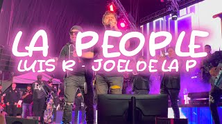 La People En Vivo desde Naucalpan  Luis R Conriquez ft Joel de la P [upl. by Shulamith]