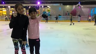 MECCA ketagihan ICE SKATING garagara NAYFA [upl. by Soluk]