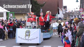 🥳🎉 Jubiläumsumzug 🎺🥁 60 Fasnachtsumzug in Hartheim am Rhein am 11022024 mit Moderation [upl. by Mackey896]