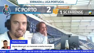 FC PORTO x SC FARENSE  ⚽️ JOGO EM DIRETO 🔊 COM NARRAÇÃO AUDIODESCRIÇÃO [upl. by Tonnie332]