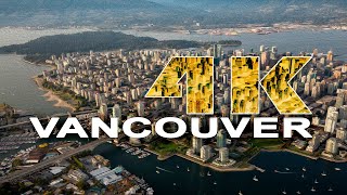 VANCOUVER  BRITISH COLUMBIA  CANADA  A TRAVEL TOUR  UHD 4K [upl. by Eloc]