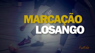 MARCAÇÃO LOSANGO NO FUTSAL [upl. by Delila]