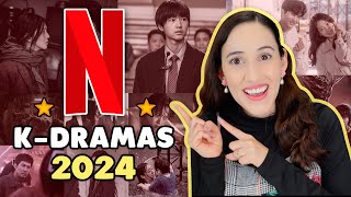 🤩 Top 10 MEJORES DRAMAS COREANOS EN NETFLIX 2024 🇰🇷 RECOMENDACIONES HelloTaniaChan [upl. by Asilem]