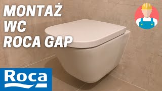 Jak zamontowć WC Roca GAP [upl. by Marthe]