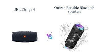 JBL Charge 4 vs Ortizan Portable Speakers Ultimate Sound Battle 🎶🔊 [upl. by Ardied]