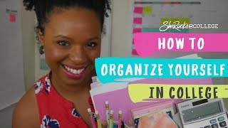 3 Different Ways To Get and Stay Organized In College [upl. by Oralie]