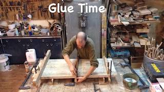 How To Glue Up warped recycled boards [upl. by Stucker]