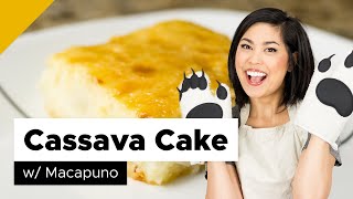 Ube Cassava Cake with Leche Flan  3 in 1 levelup Cassava cake recipe super creamy amp tasty [upl. by Him]