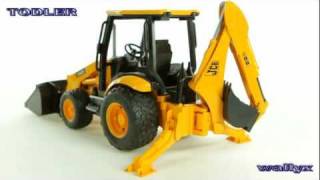 Bruder 02427 Ładowarkokoparka JCB MIDI CX [upl. by Kinnard]