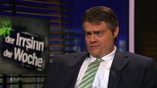 Christian Ehring im Gespräch mit Sigmar Gabriel Thema TTIP  extra 3  NDR [upl. by Milks661]