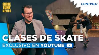 Con este emprendimiento todos pueden aprender skateboarding  Temporada 9  Shark Tank México [upl. by Stegman]