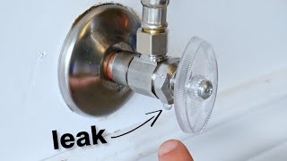 How To RemoveInstall a LEAKYNEW SHUTOFF Valve Compression Soldered or Push fit  GOT2LEARN [upl. by Nibot]