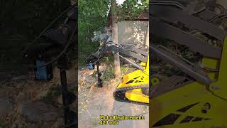 mini skid steer loader with auger attachment [upl. by Debbra]