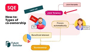 HowtoTypes of coownership SQE Land Law [upl. by Aicenod]