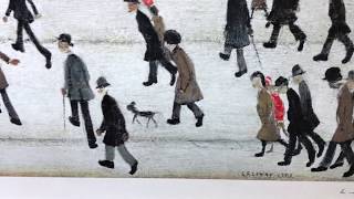 LS Lowry  Going to the Match [upl. by Jean-Claude]