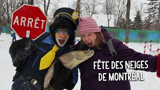 Fête des Neiges de Montréal Montreal Snow Festival 2020 [upl. by Bolen]