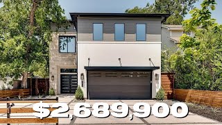 TOUR A 26M MODERN LUXURY HOME  Texas Real Estate  Dallas Realtor  BRIARWOOD [upl. by Kanal]