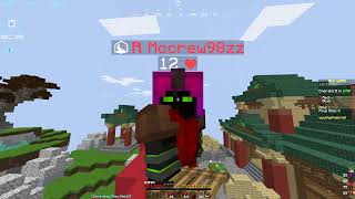 Uncut 4v4 Bedwars  Hypixel [upl. by Wolram275]