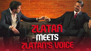 Ibrahimović  Zlatan meets Zlatans voice [upl. by Kamp]