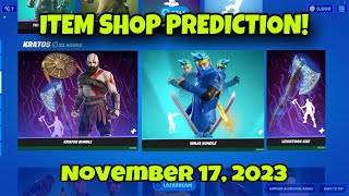 November 17 2023 Fortnite Item Shop CONFIRMED [upl. by Elinet]